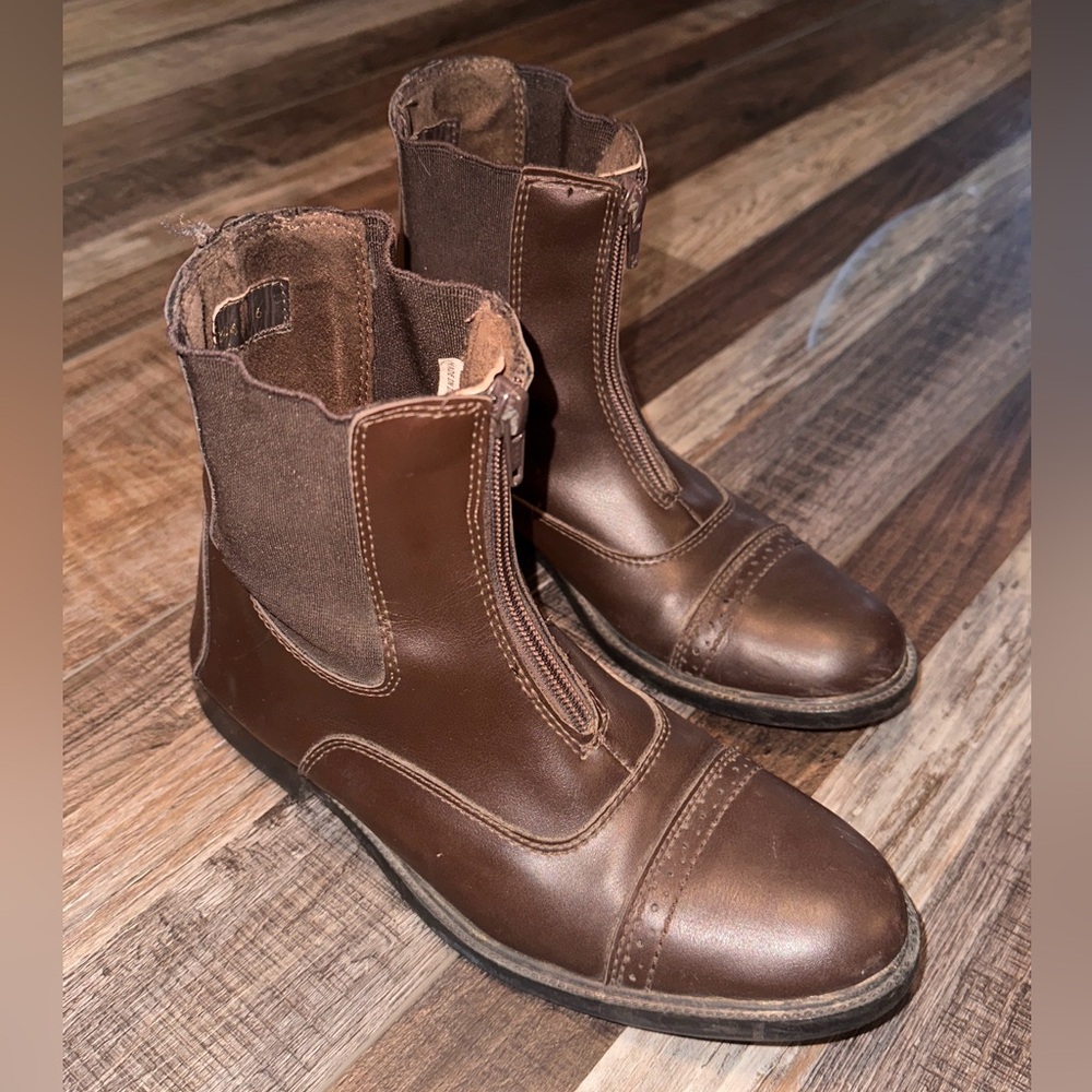 Brown Leather Boots